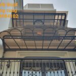 Mái nhựa màu trà vinhome Sài Đồng