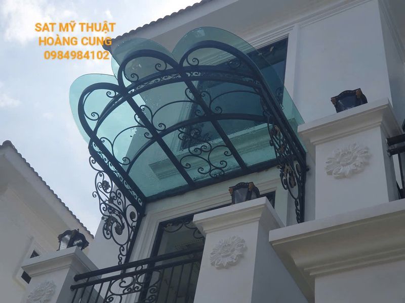 Mái Kính Sắt Hoàng Cung nơi làm mái kính đẹp tại Hải PhòngHải Phòng 2